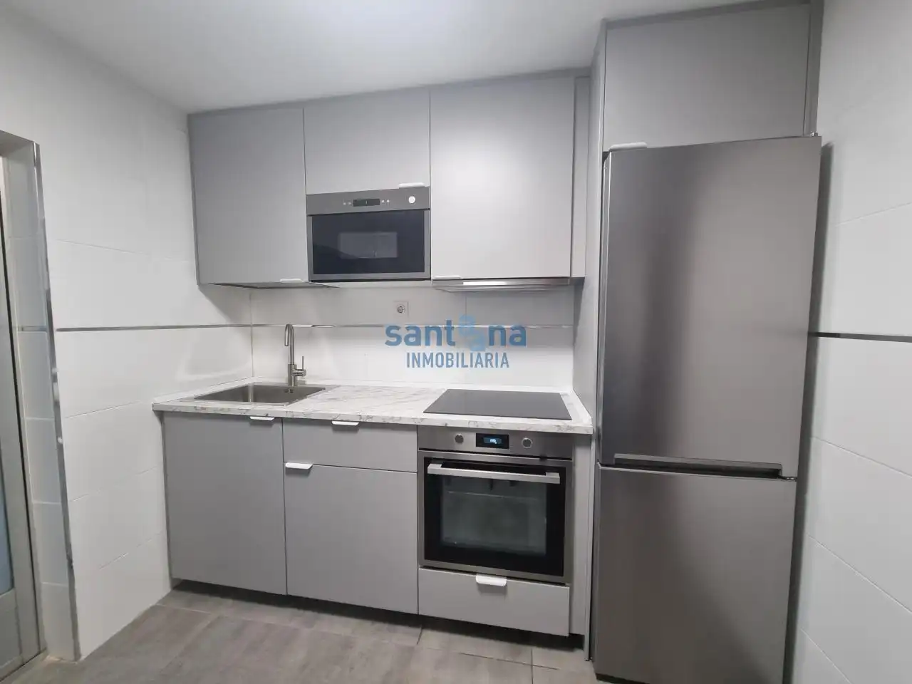 Kitchen of Flat for sale in León Capital   with Heating, Parquet flooring and Terrace