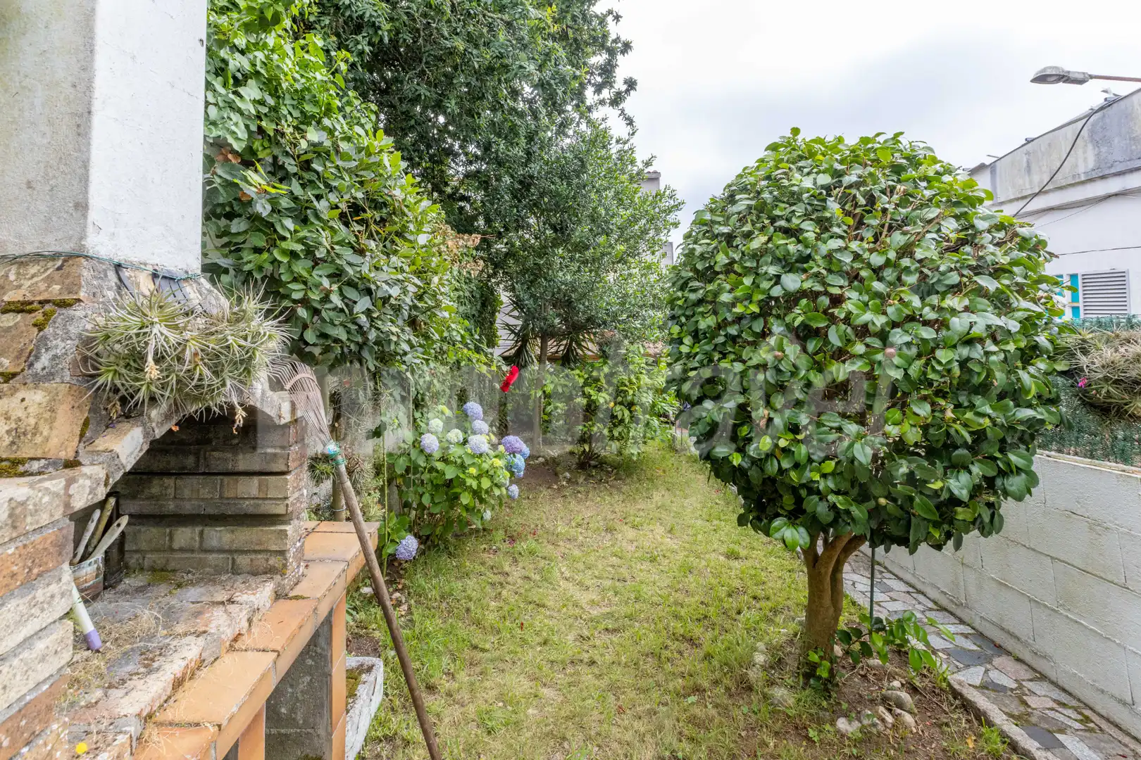Garten von Wohnung zum Verkauf in Sanxenxo mit Privatgarten, Terrasse und Möbliert