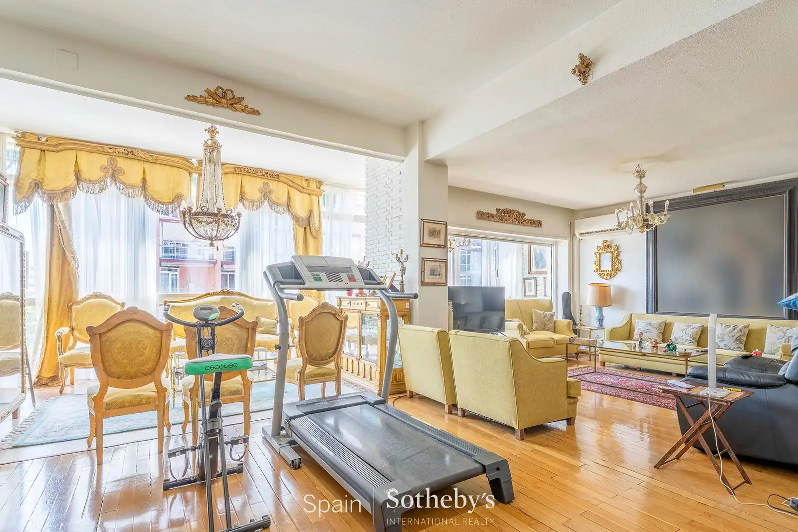 Sala de estar de Apartamento en venta en Madrid con Aire acondicionado, Calefacción y Trastero