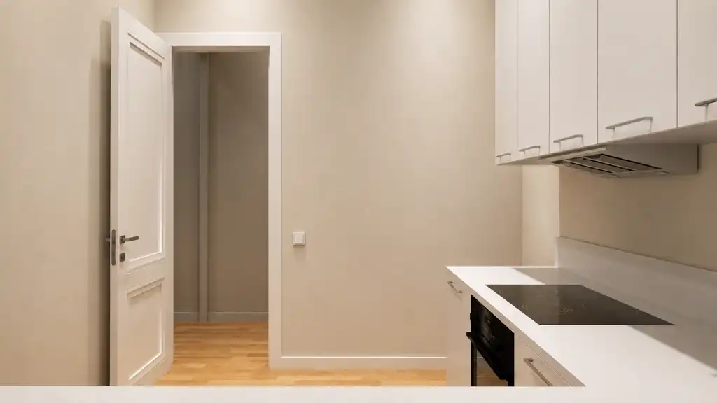 Cocina de Piso en venta en Barcelona con Aire acondicionado, Calefacción y Parquet