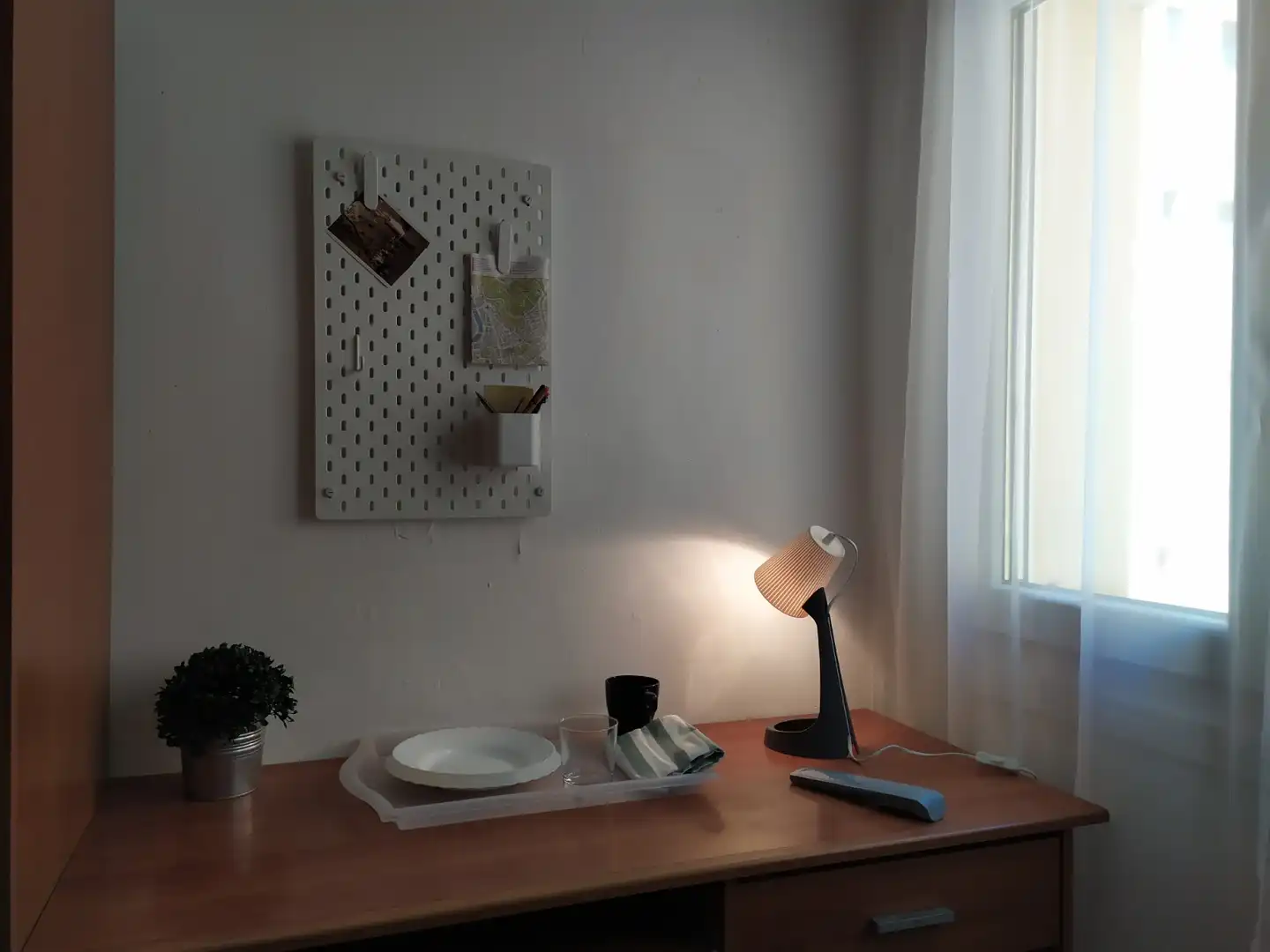 Schlafzimmer von Wohnung zur Miete in Cáceres mit Terrasse, Möbliert und Ofen