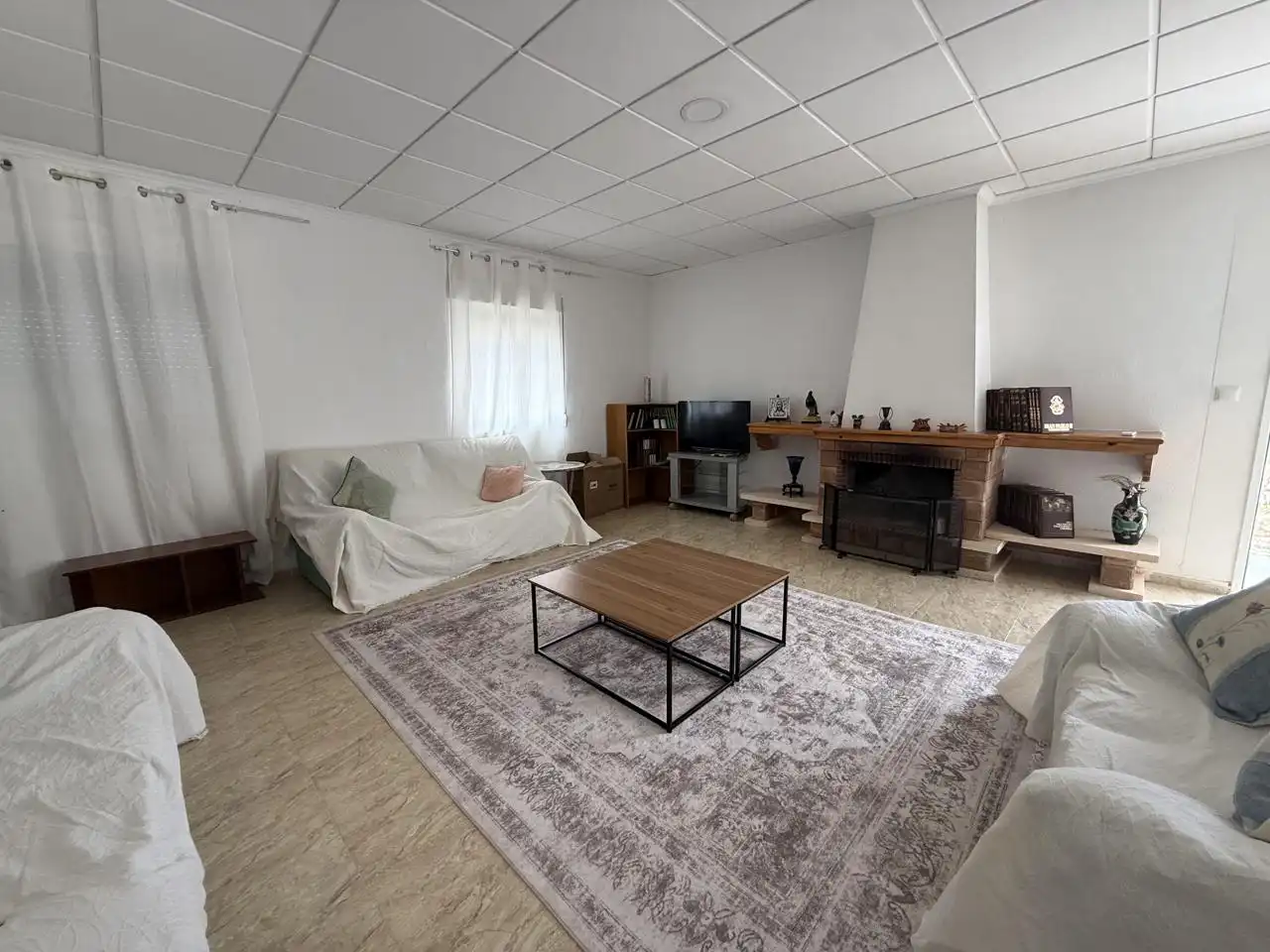 Living room of Houses for rent in Elche / Elx  with Air Conditioner and Private garden