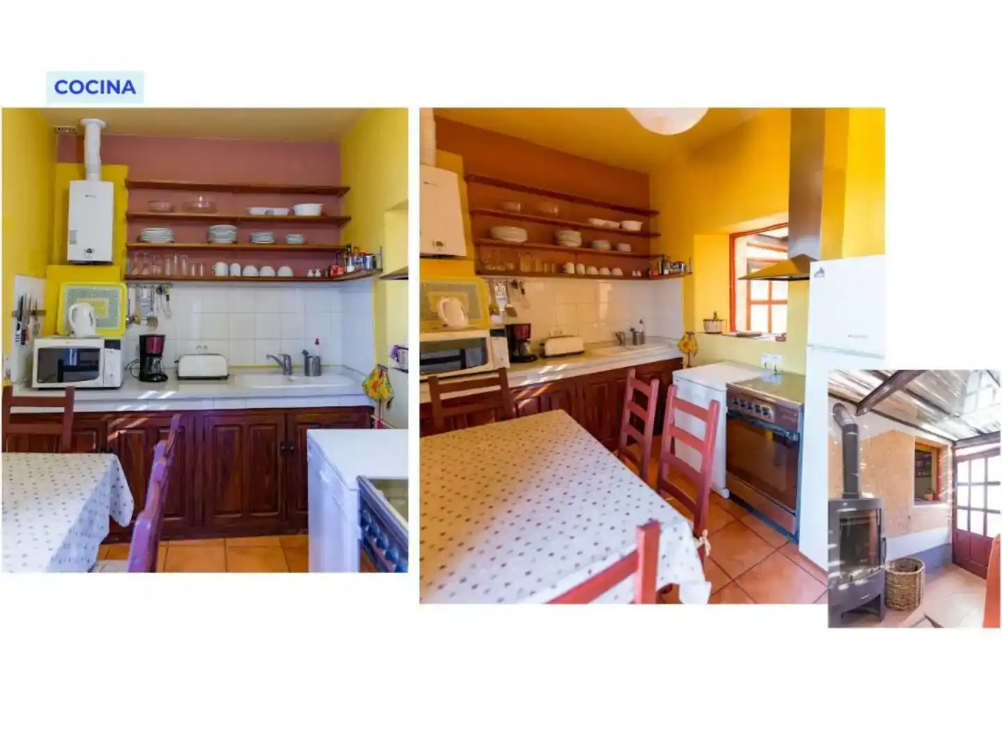 Cocina de Finca rústica en venta en Alajeró con Aire acondicionado, Jardín privado y Amueblado