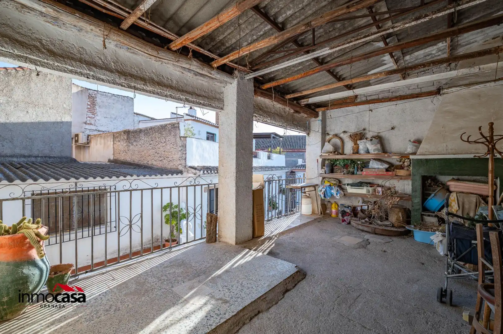 Terraza de Casa adosada en venta en Lecrín