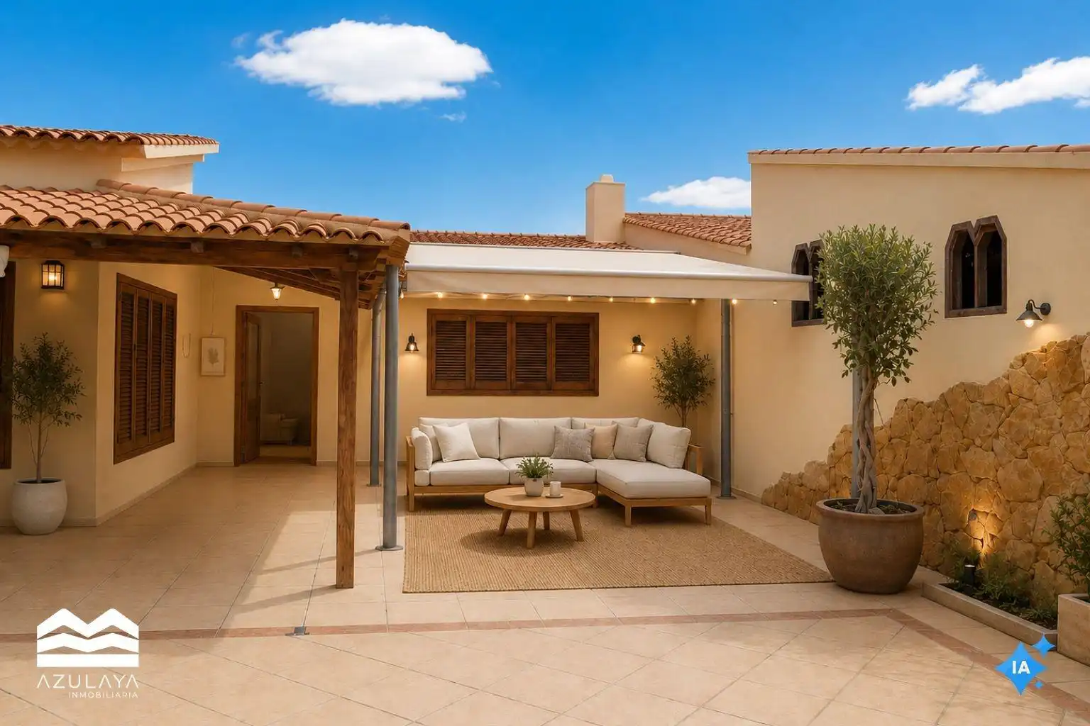 Terrace of Houses for sale in Antigua  with Furnished and Jacuzzi