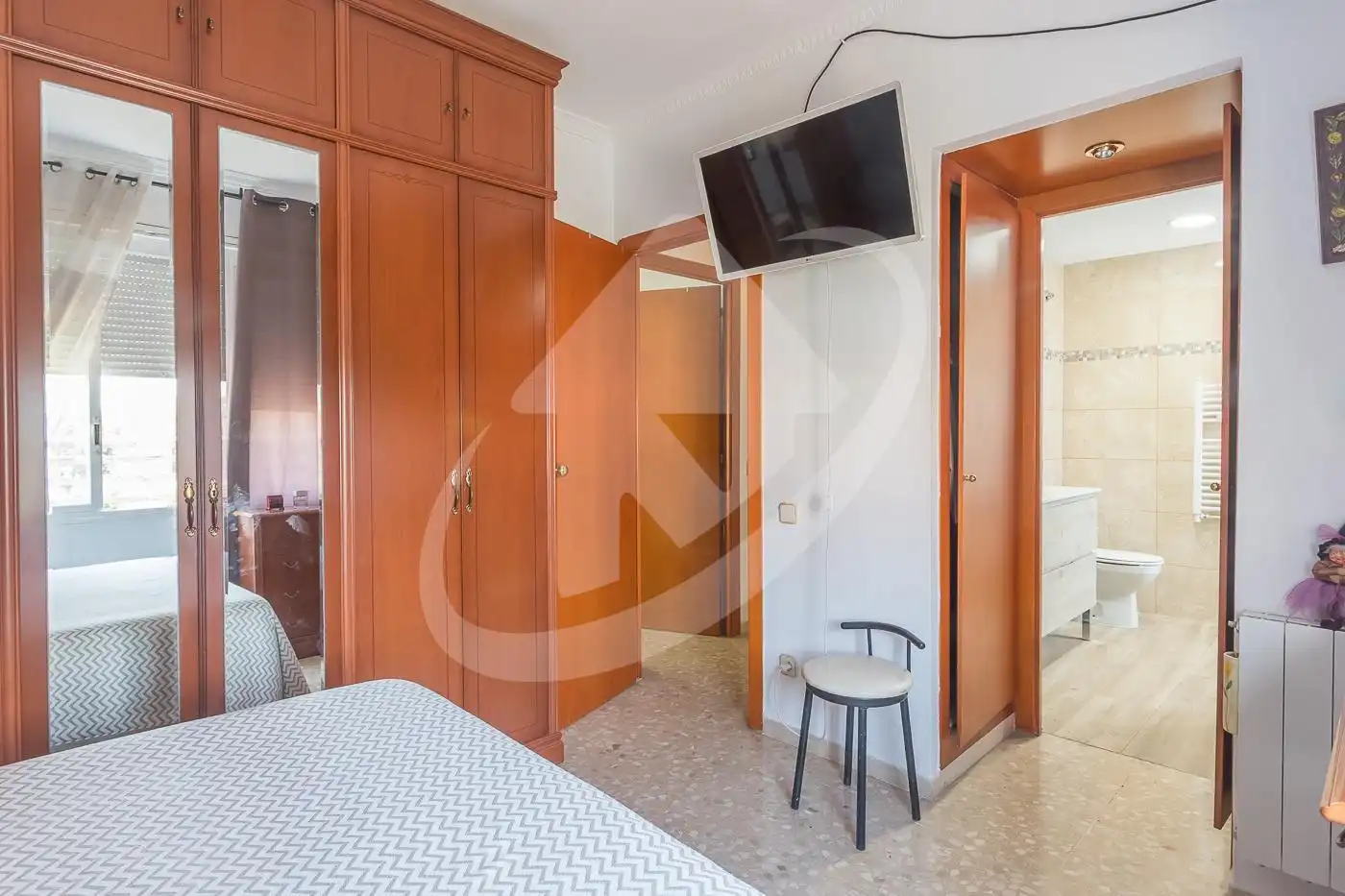 Dormitori de Casa o xalet en venda en Sabadell amb Calefacció, Terrassa i Balcó