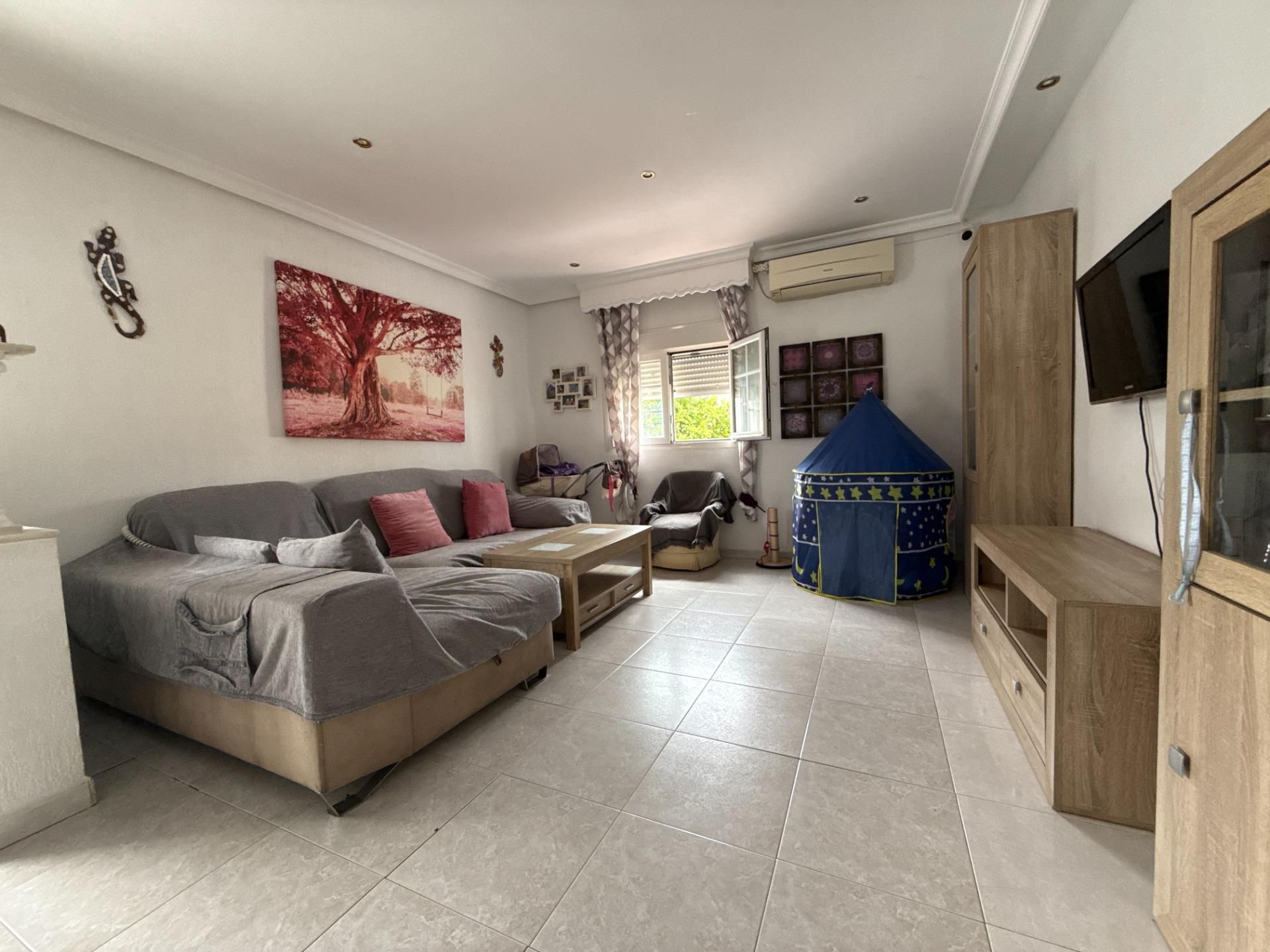 Sala d'estar de Casa o xalet en venda en San Fernando