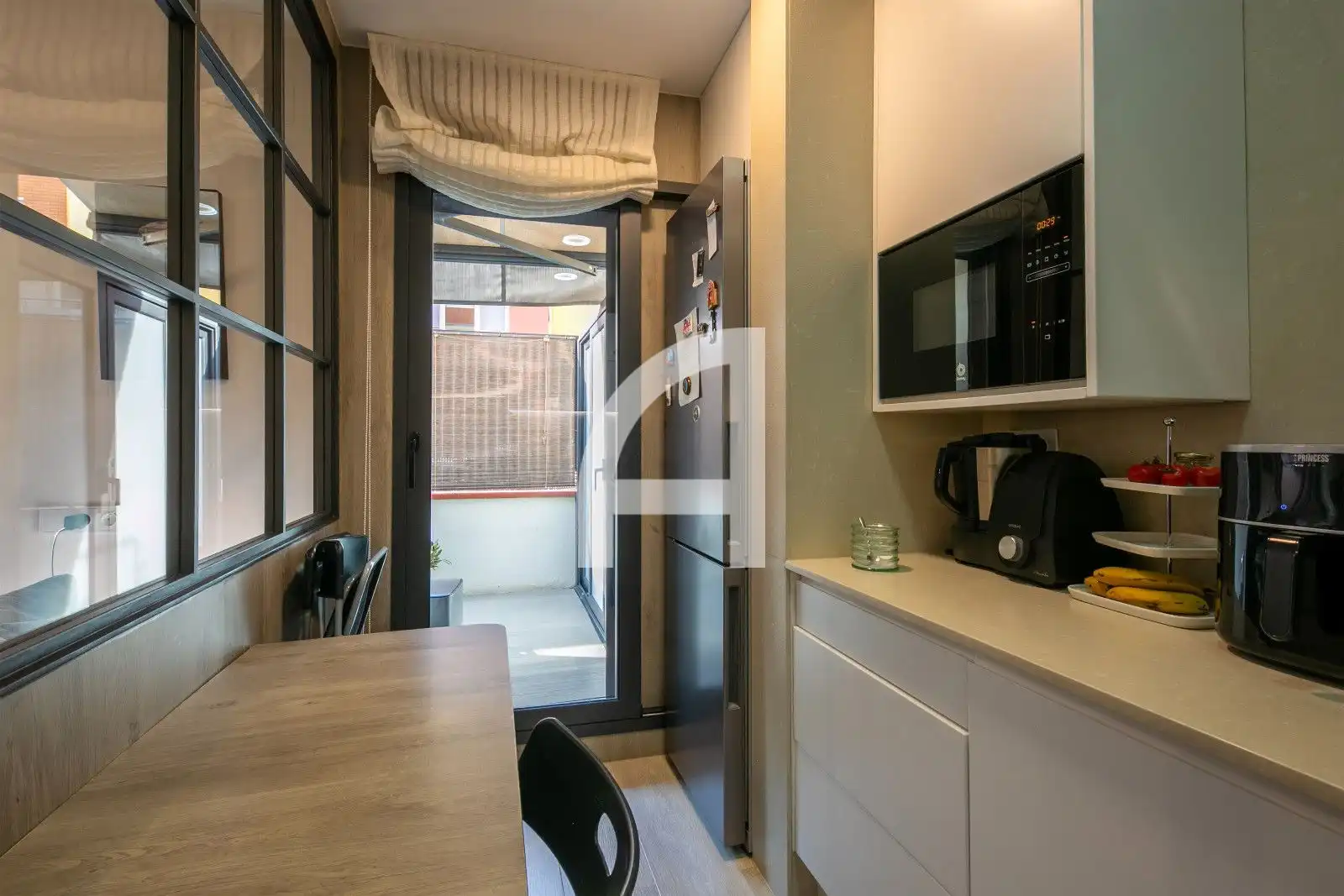 Cocina de Piso en venta en Barcelona con Aire acondicionado, Calefacción y Parquet