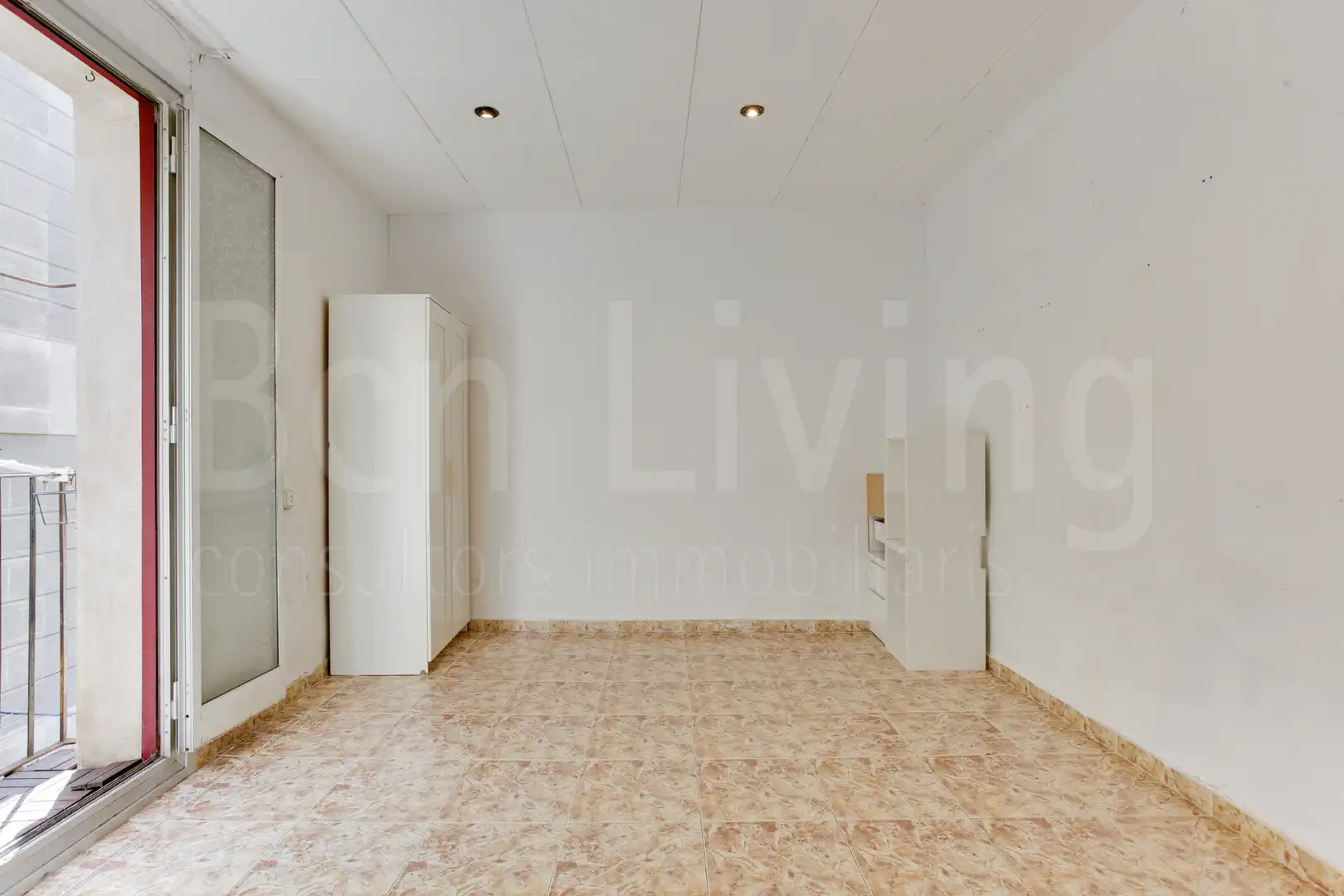 Sala d'estar de Pis de lloguer en Barcelona amb Balcó