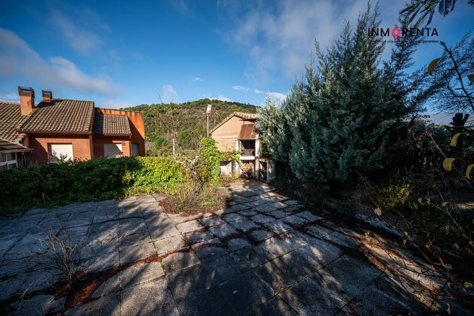 Exterior view of Houses for sale in Cadalso de los Vidrios  with Heating and Private garden