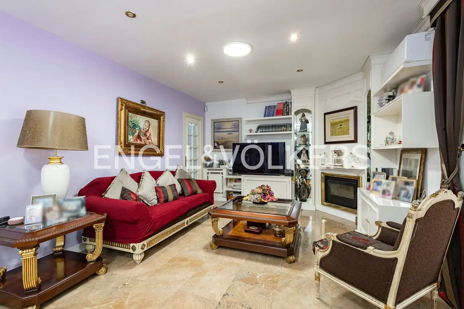 Sala de estar de Casa o chalet en venta en Sant Joan Despí con Aire acondicionado, Calefacción y Jardín privado