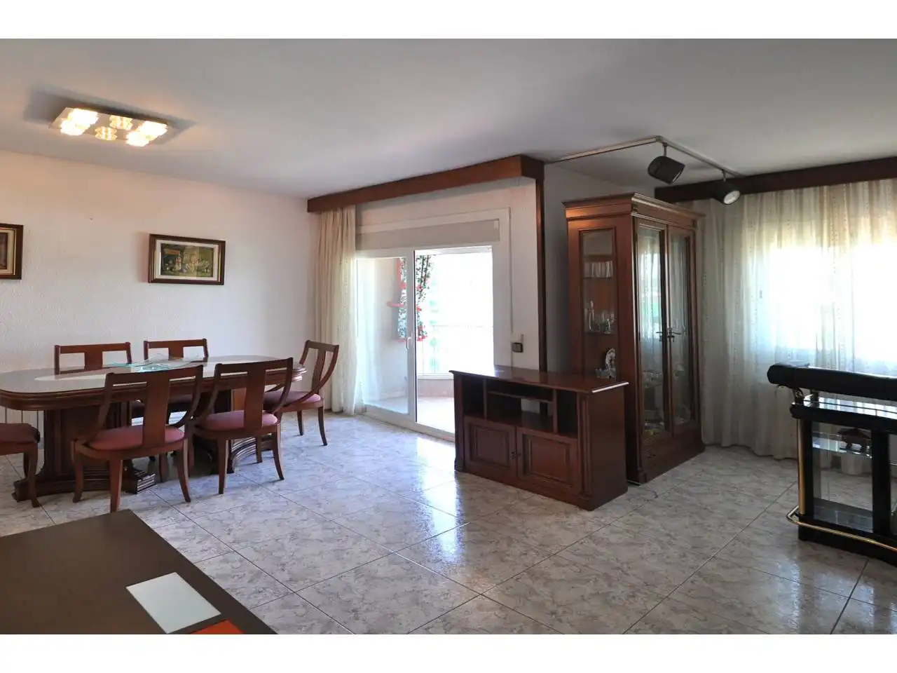 Wohnzimmer von Wohnungen zum Verkauf in Lloret de Mar mit Heizung, Möbliert und Balkon