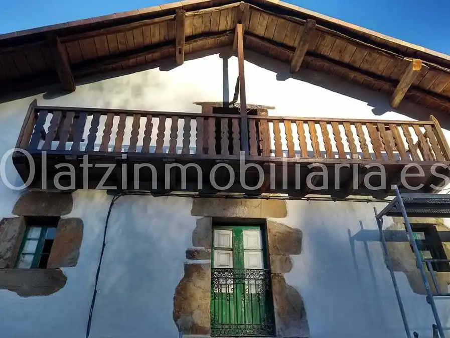 Terraza de Casa o chalet en venta en Laudio / Llodio con Jardín privado