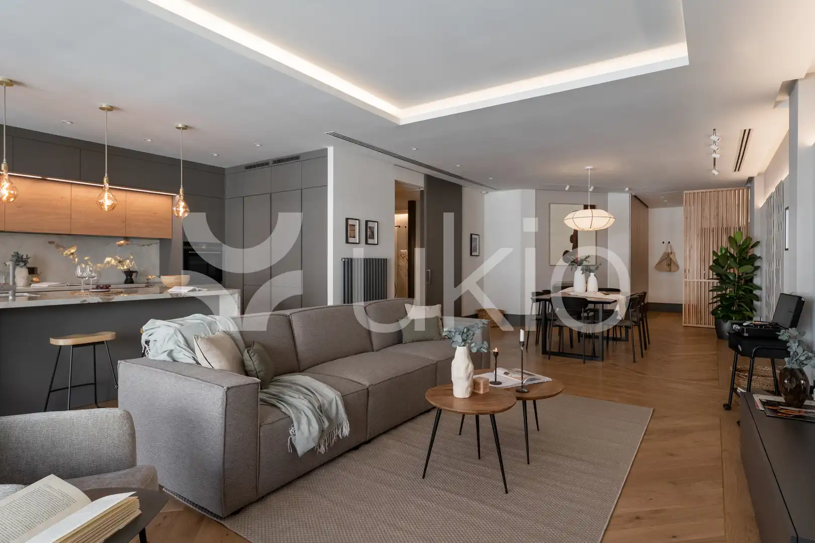 Living room of Apartments for rent in Madrid  with Air Conditioner, Heating and Terrace