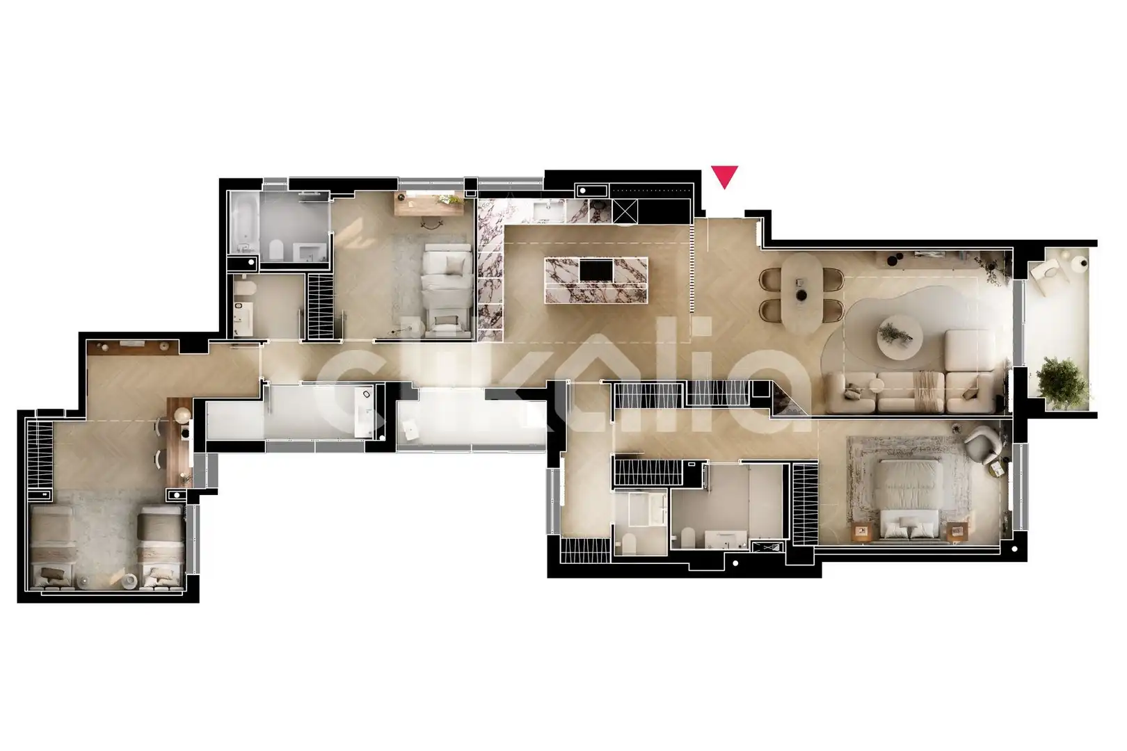 Piso en venta en Madrid con Aire acondicionado, Calefacción y Terraza