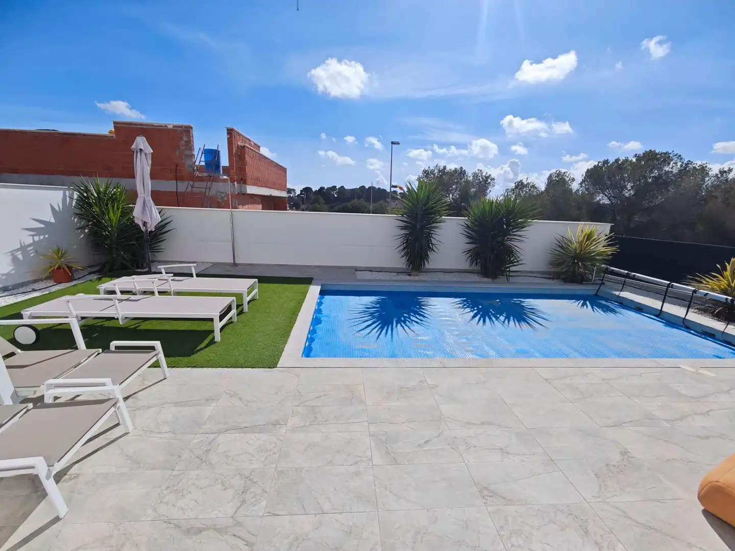 Piscina de Casa o chalet en venta en Pilar de la Horadada con Calefacción, Jardín privado y Terraza