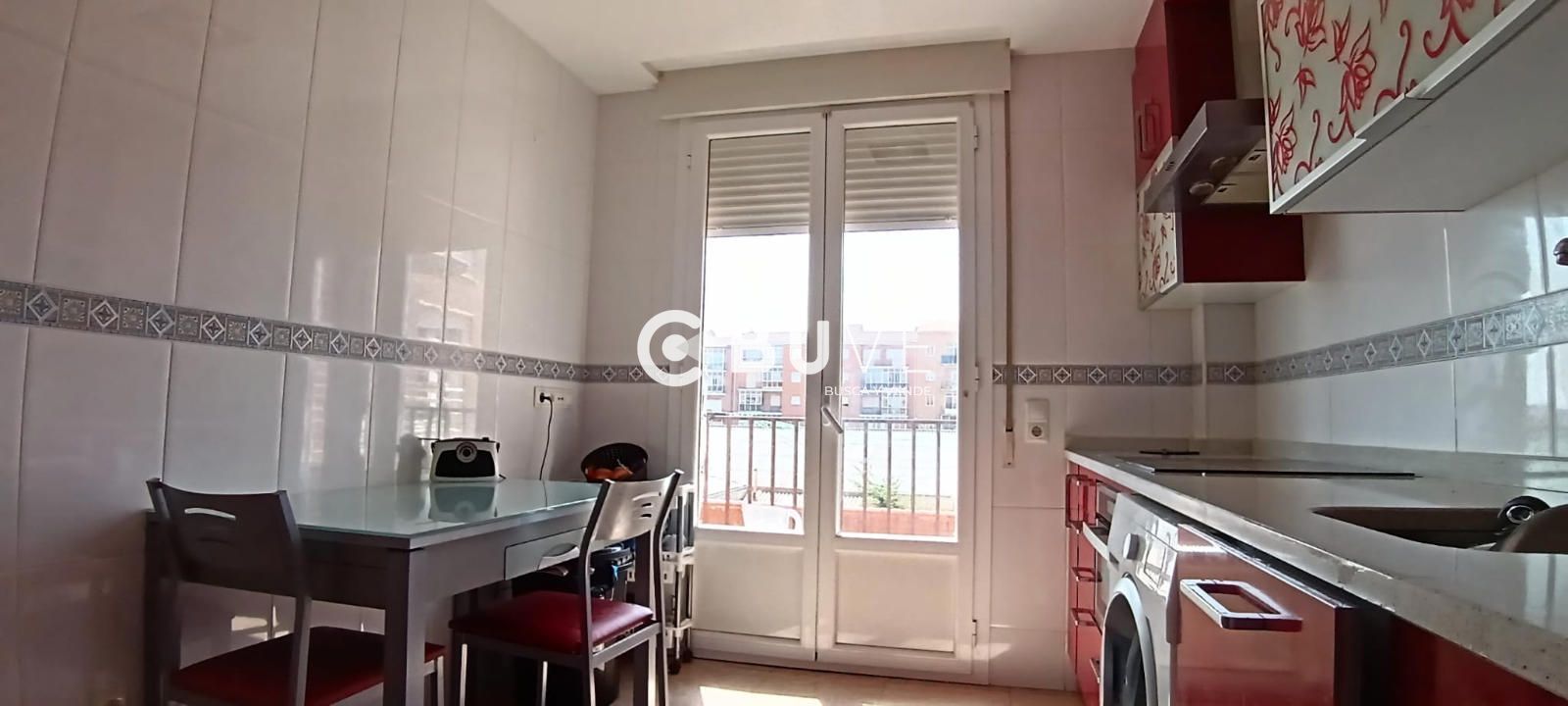 Kitchen of Flat for sale in Almarza  with Air Conditioner, Heating and Terrace