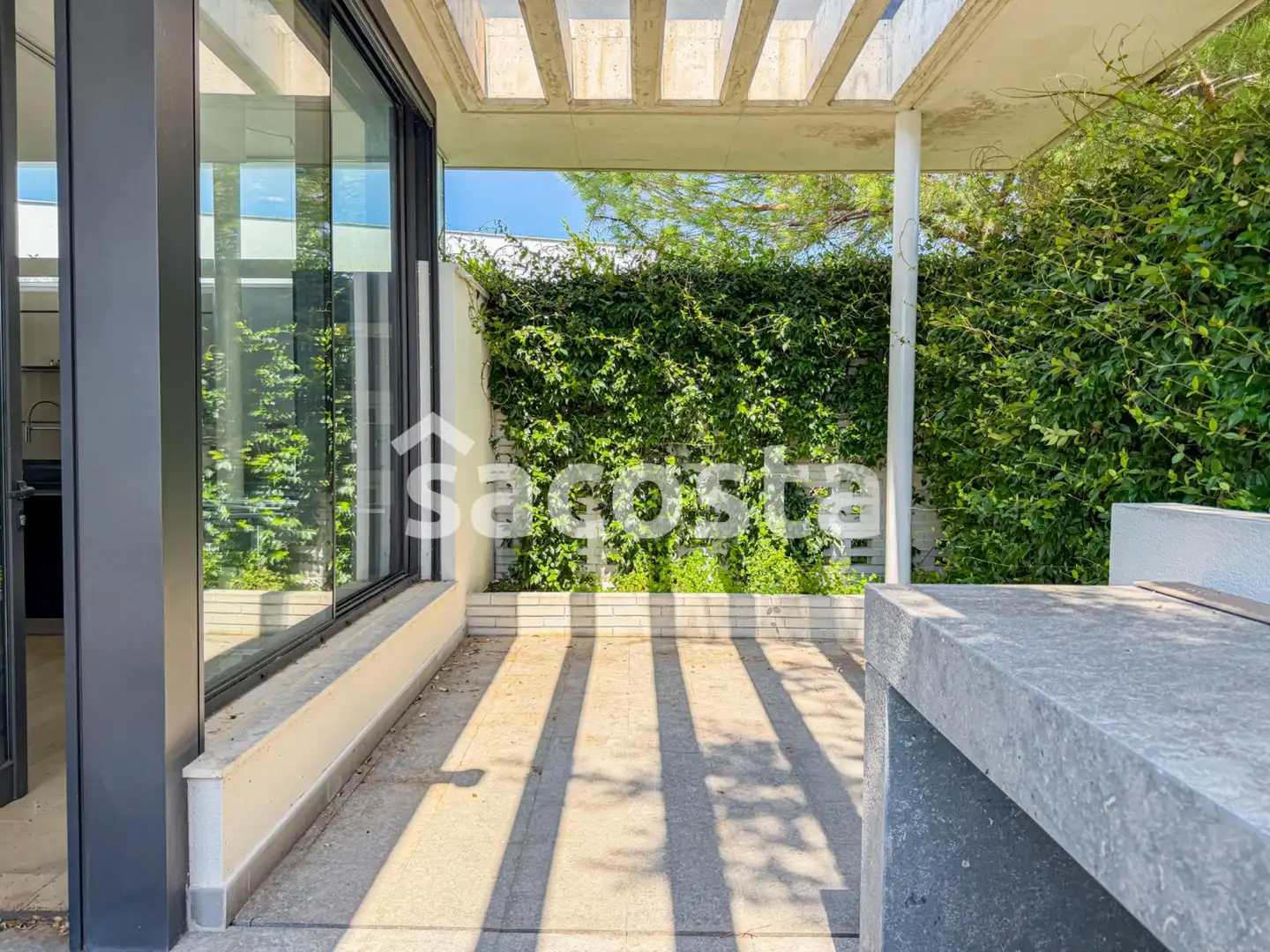 Terraza de Casa o chalet en venta en Caldes de Malavella con Aire acondicionado, Calefacción y Jardín privado