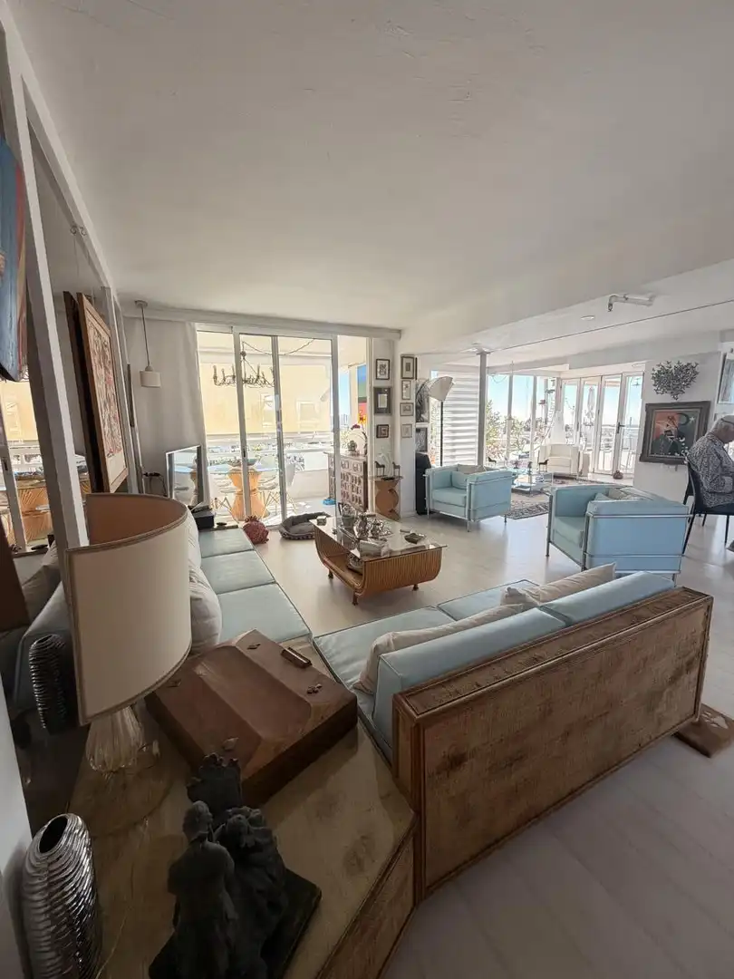 Living room of Flat for sale in Adeje  with Air Conditioner, Terrace and Furnished