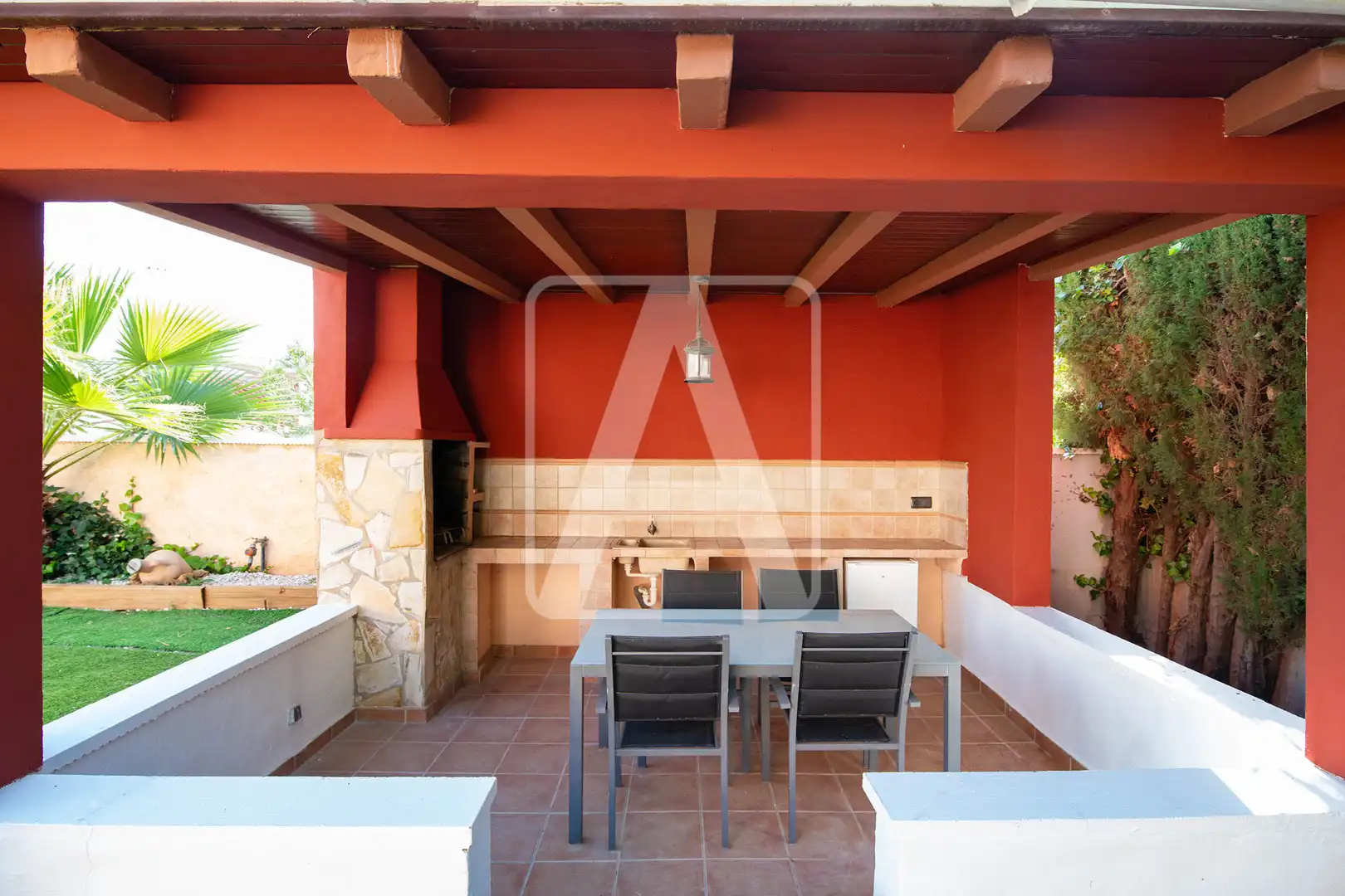 Terrassa de Casa o xalet en venda en Calpe / Calp amb Aire condicionat, Calefacció i Jardí privat