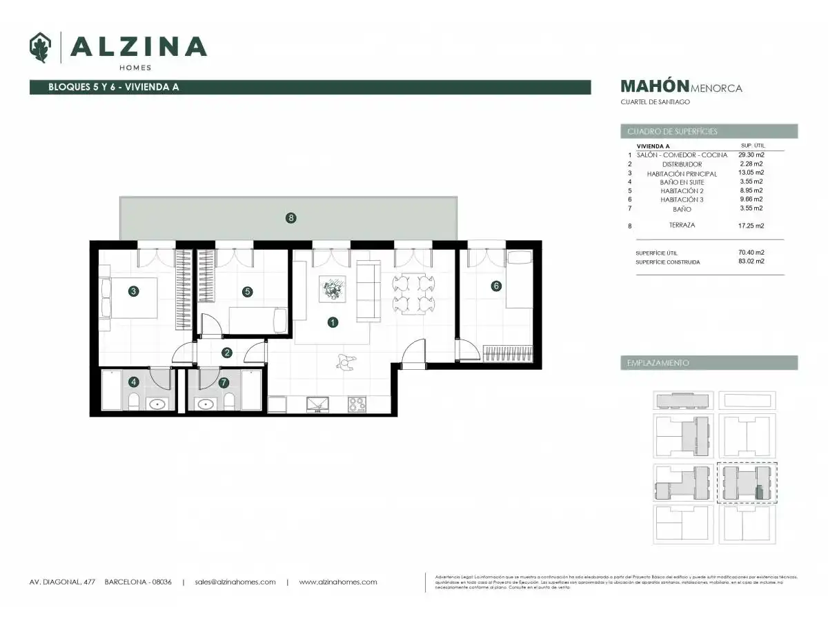 Apartament en venda en Maó - Mahón amb Terrassa i Piscina