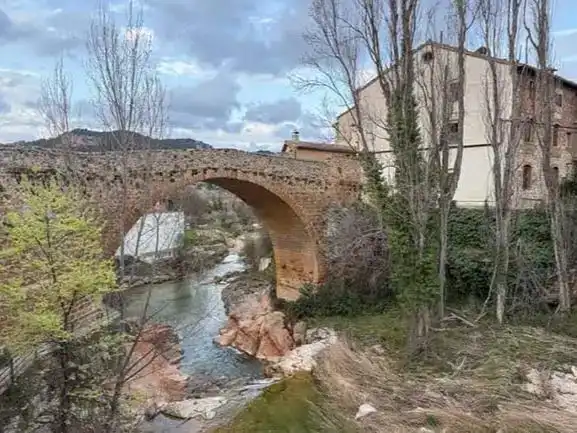 Vista exterior de Casa o xalet en venda en Beceite amb Aire condicionat i Piscina