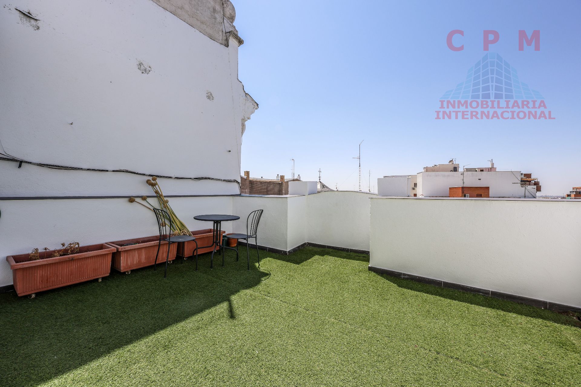 Terrace of Attic to rent in  Madrid Capital  with Air Conditioner, Heating and Parquet flooring