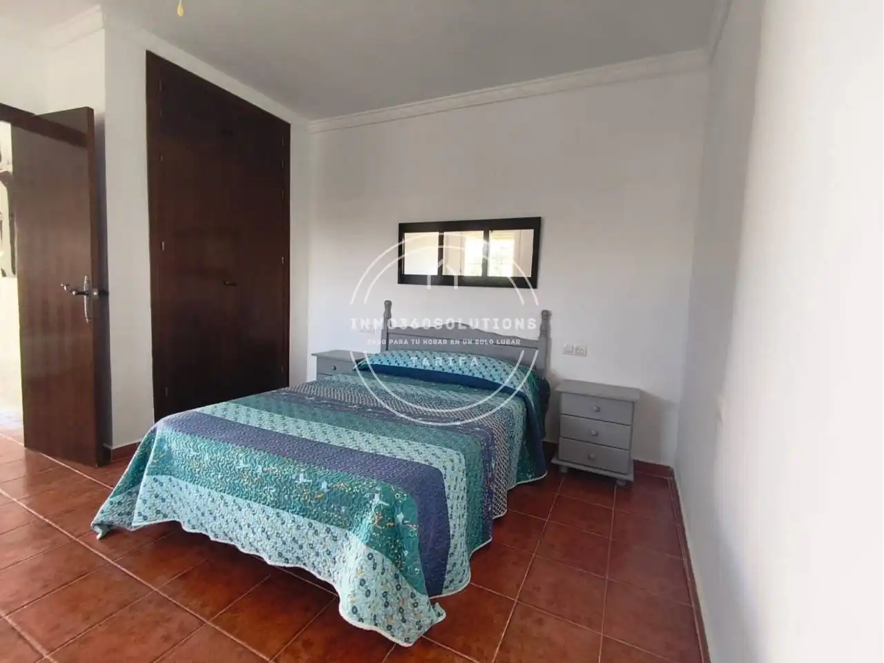 Bedroom of Flat for rent in Tarifa  with Air Conditioner, Terrace and Furnished