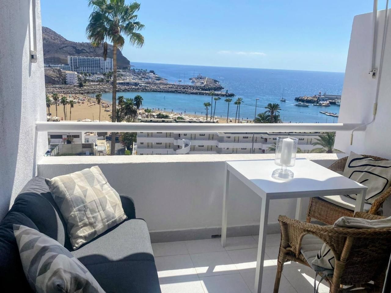 Terrace of Study for rent in Mogán  with Terrace, Furnished and Internet