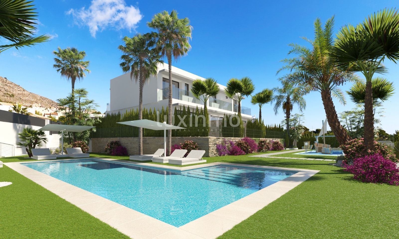 Garden of Country house for sale in Finestrat  with Air Conditioner, Private garden and Terrace