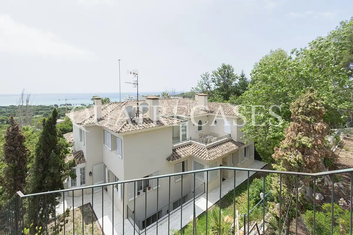 Exterior view of Houses for sale in Sitges  with Heating, Private garden and Terrace