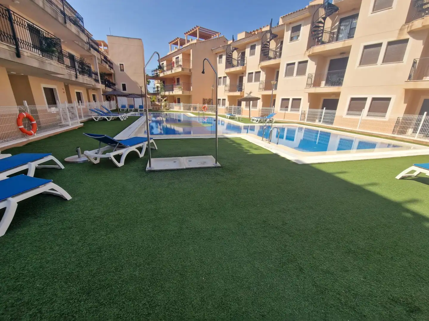 Piscina de Apartamento en venta en Águilas con Aire acondicionado, Jardín privado y Terraza