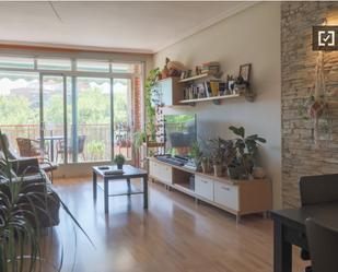 Living room of Flat to rent in  Madrid Capital  with Air Conditioner and Balcony