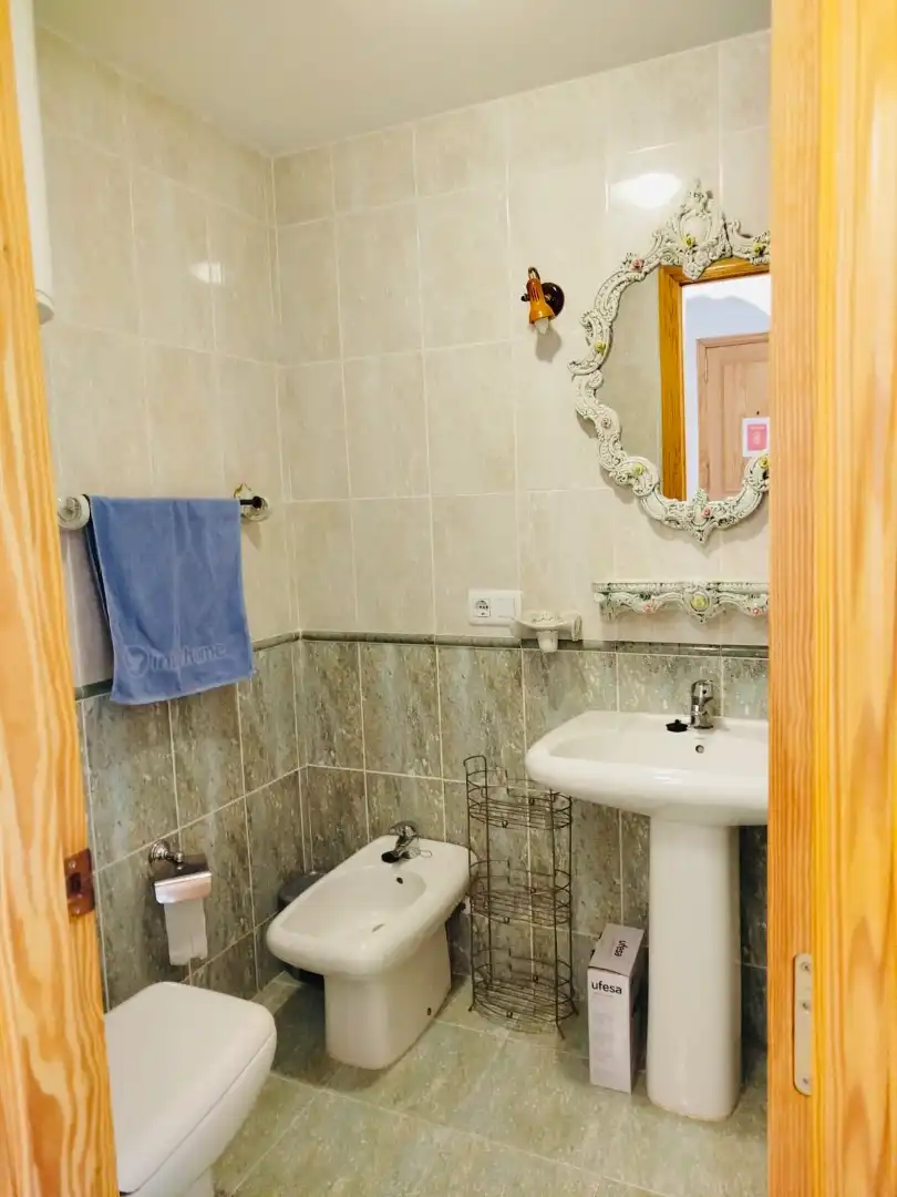Baño de Planta baja en venta en Calpe / Calp con Aire acondicionado, Calefacción y Jardín privado