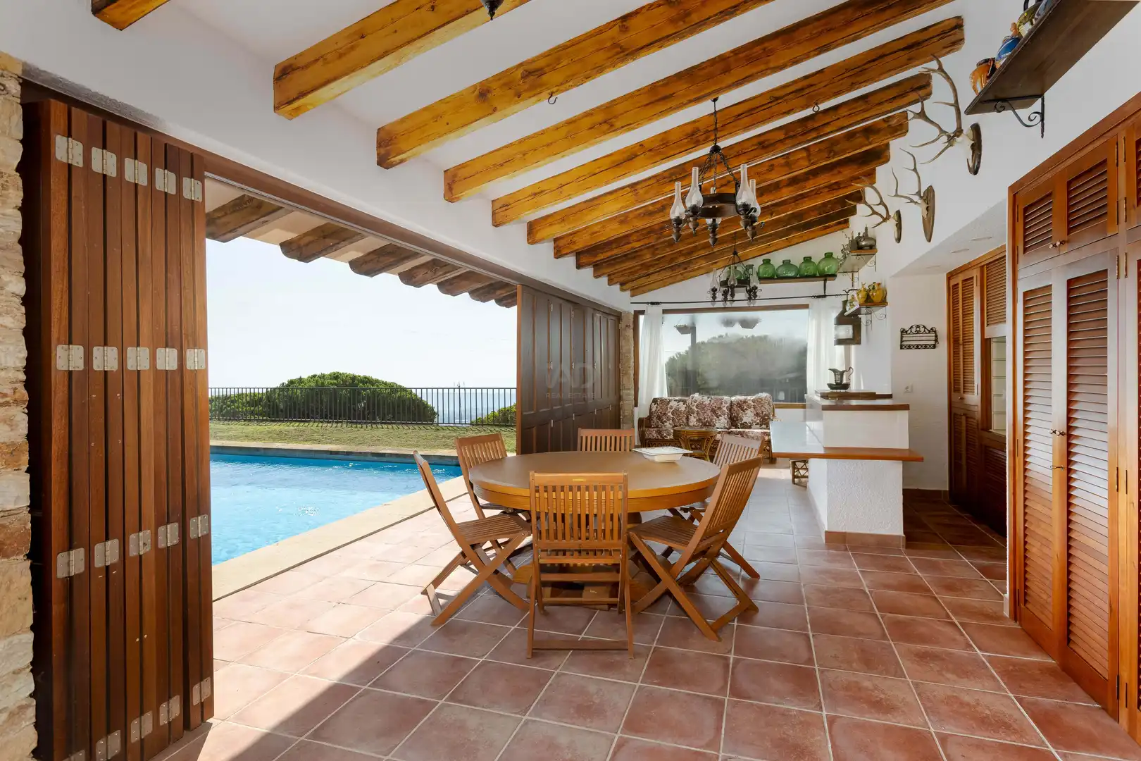 Terrassa de Casa o xalet en venda en Sant Andreu de Llavaneres amb Aire condicionat, Calefacció i Terrassa