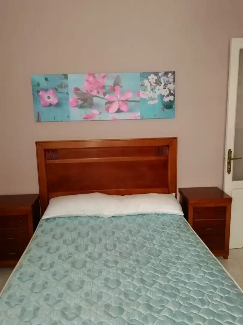 Bedroom of Flat for rent in Ferrol  with Furnished, Oven and Microwave
