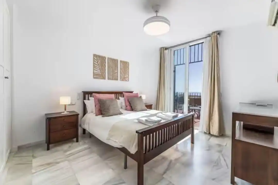 Bedroom of Detached homes for sale in Benalmádena  with Air Conditioner, Terrace and Storage room