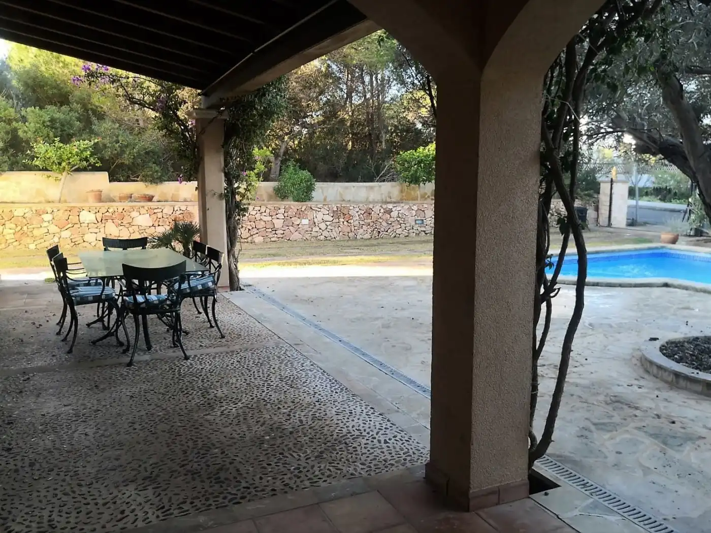Piscina de Casa adosada de lloguer en Felanitx amb Aire condicionat, Calefacció i Terrassa