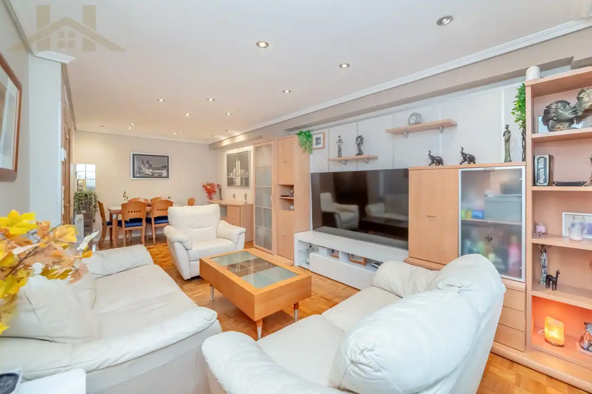 Sala d'estar de Pis en venda en Madrid amb Aire condicionat, Calefacció i Terrassa
