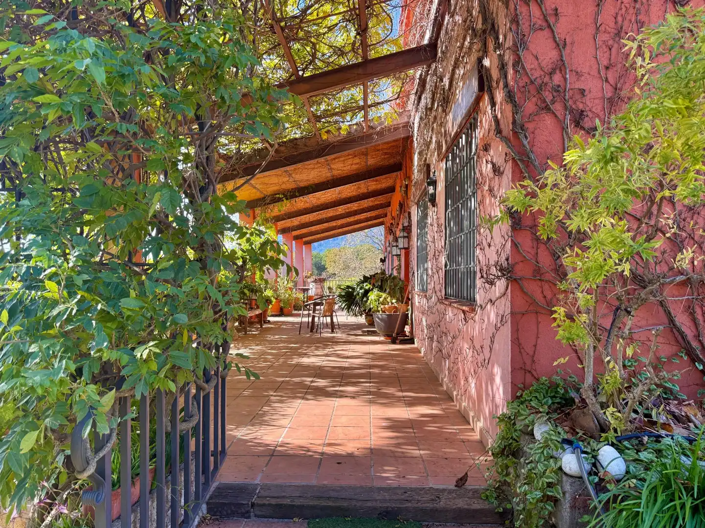 Vista exterior de Finca rústica en venta en Piedralaves con Jardín privado, Terraza y Trastero