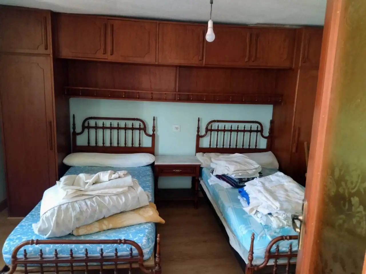 Schlafzimmer von Wohnung zum Verkauf in Merindad de Cuesta-Urria mit Heizung, Abstellraum und Möbliert