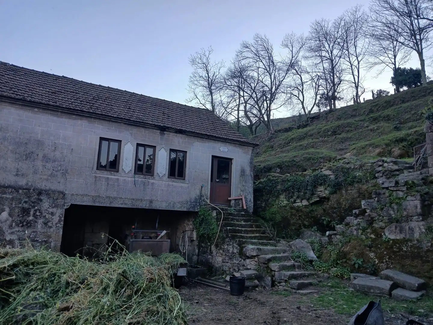 Vista exterior de Casa o chalet en venta en As Neves   con Jardín privado