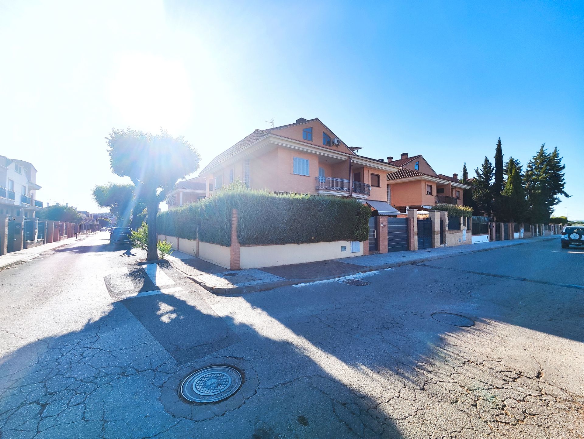 Exterior view of House or chalet for sale in Puertollano  with Air Conditioner, Heating and Private garden