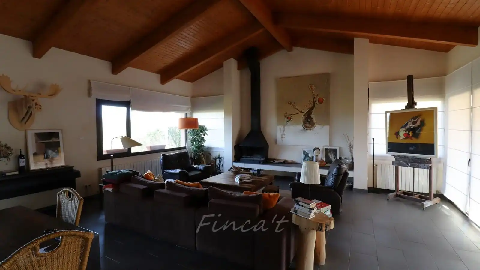 Sala de estar de Casa o chalet en venta en Castellterçol con Aire acondicionado, Calefacción y Horno