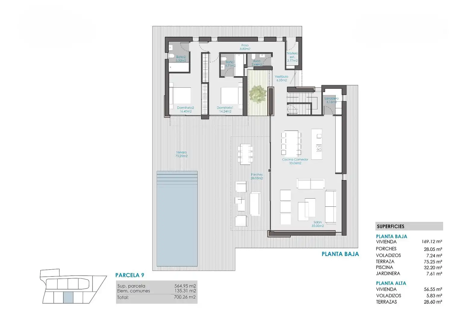 Casa con piscina en venta en El Montgó, imagen 12