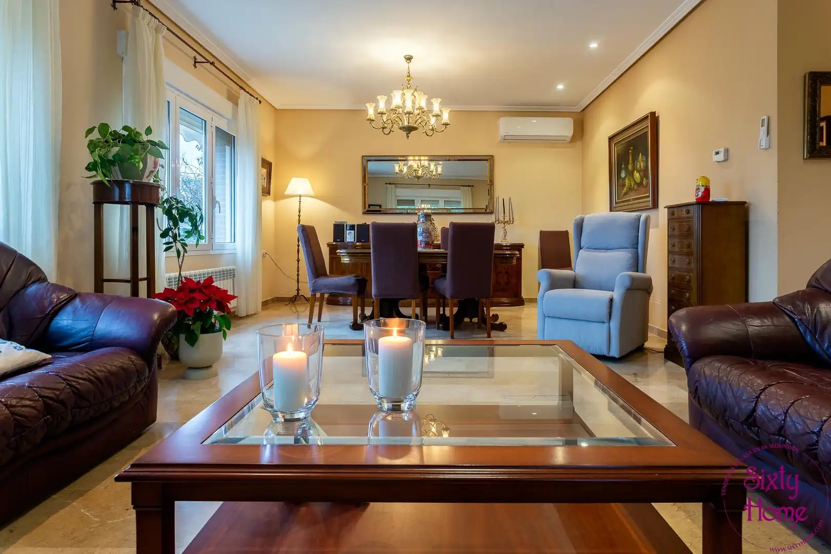 Dining room of Houses for sale in Zaragoza  with Heating, Private garden and Terrace