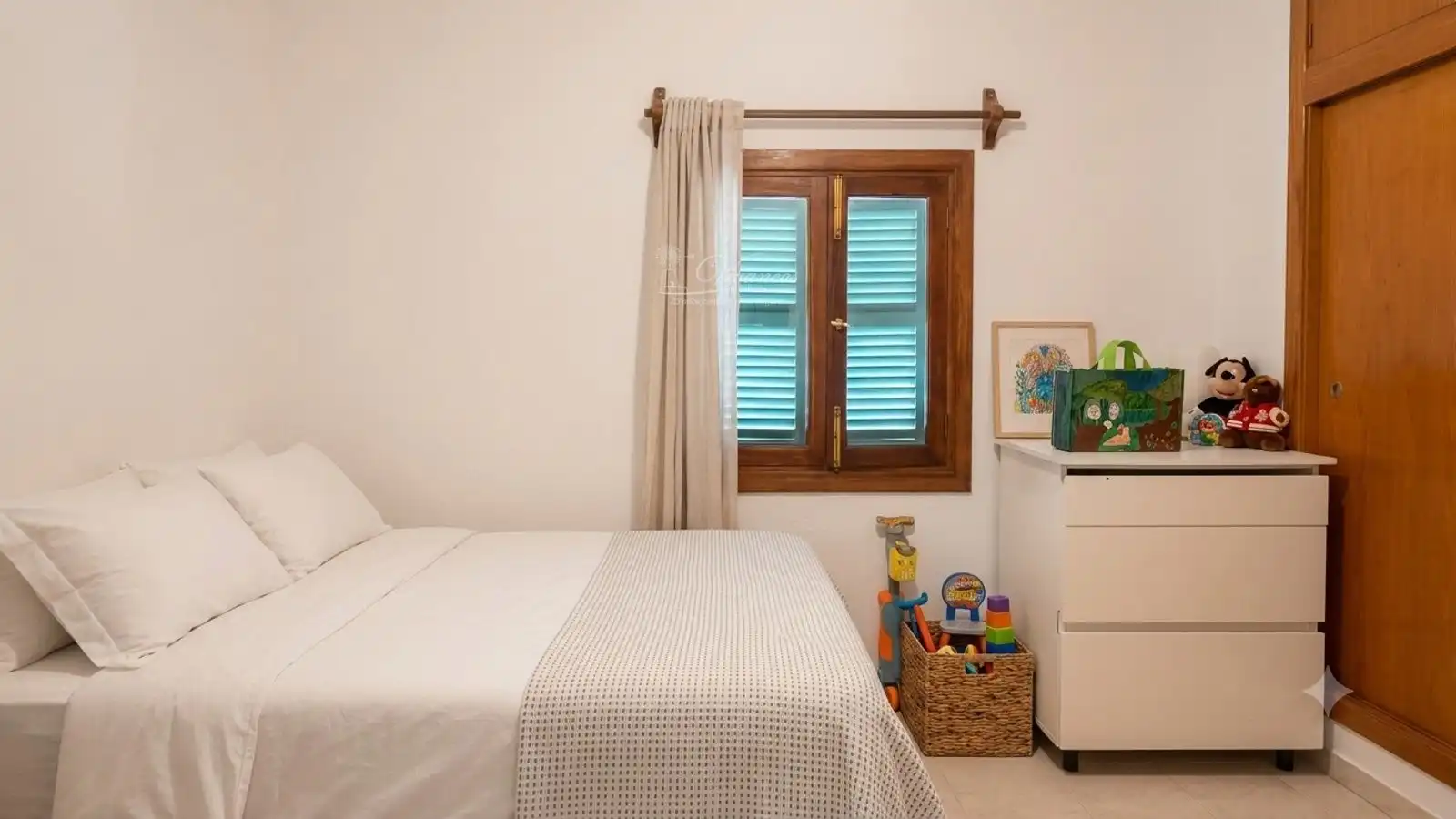 Bedroom of Houses for rent in Santa Eugènia  with Air Conditioner and Swimming Pool