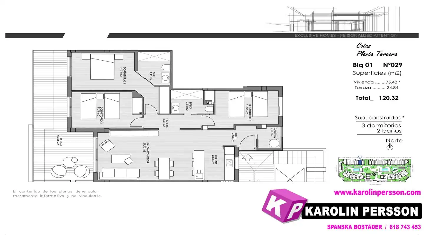 Ático con terraza en venta en Plaça el Xiprer, imagen 49
