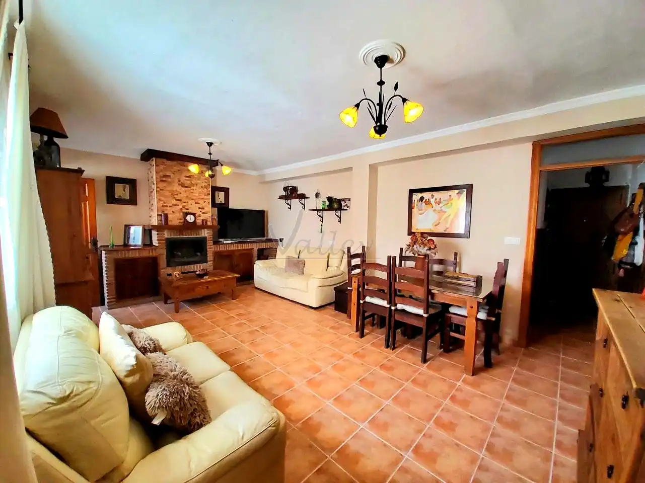 Wohnzimmer von Haus oder Chalet zum Verkauf in San Roque mit Terrasse