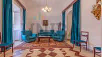 Living room of Single-family semi-detached for sale in Talavera la Real  with Air Conditioner, Parquet flooring and Terrace